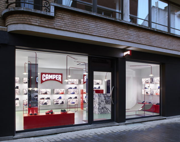 Camper Store Antwerp, Photo: Sánchez y Montoro