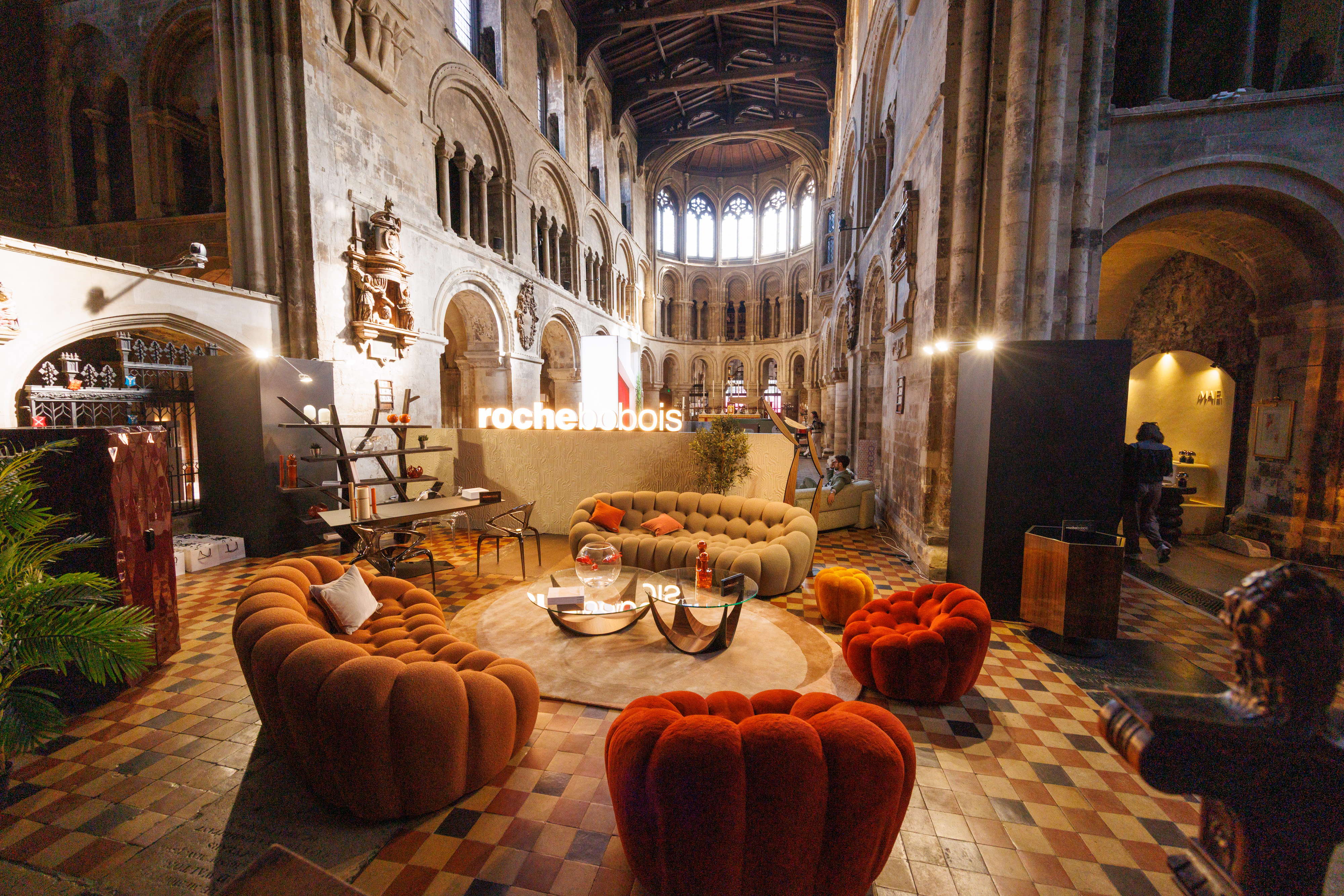 Above: New venue Church of Design at St Bartholomew the Great (Photo: Sam Frost)