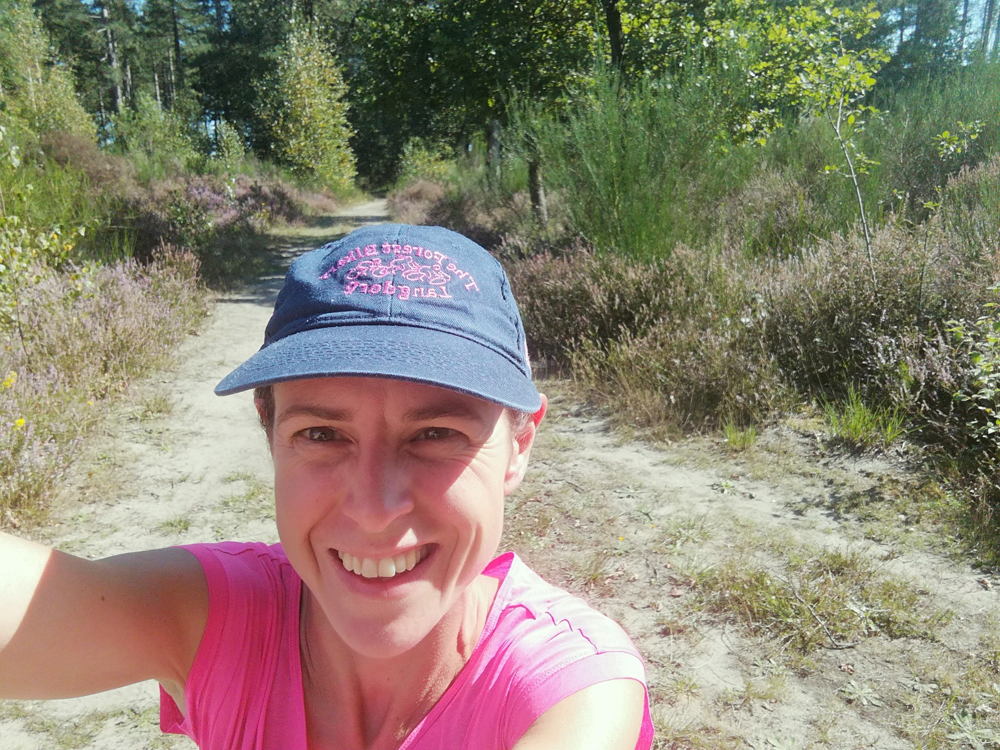 Katrien Branders loopt graag in Averbode Bos en Heide.