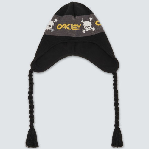 OAKLEY STÅLE SANDBECH SIGNATURE TC SKULLS FLAPS BEANIE 