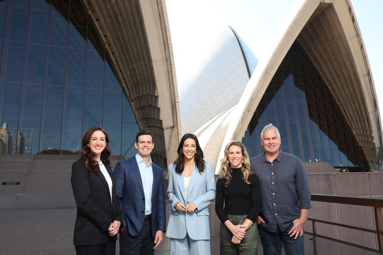 Alicia Lucas, Michael Atkinson, Tara Rushton, Elise Kellond-Knight, Shane Heal