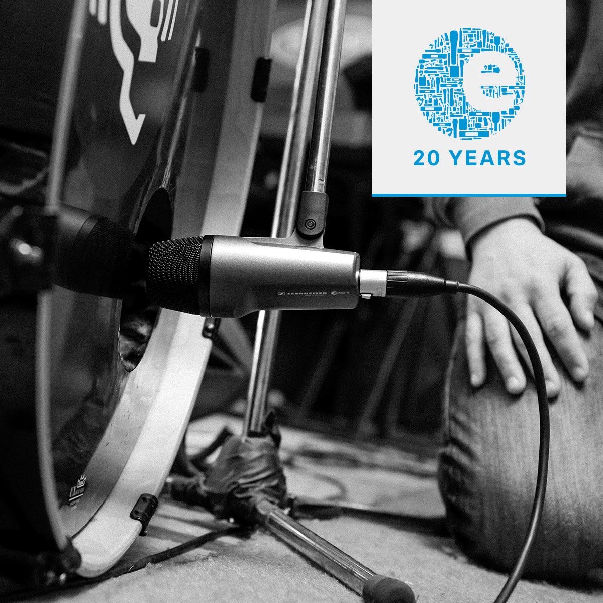 Das evolution e 602-II, Sennheisers Mikrofon des Monats, ist ein Spezialist für die Bass Drum