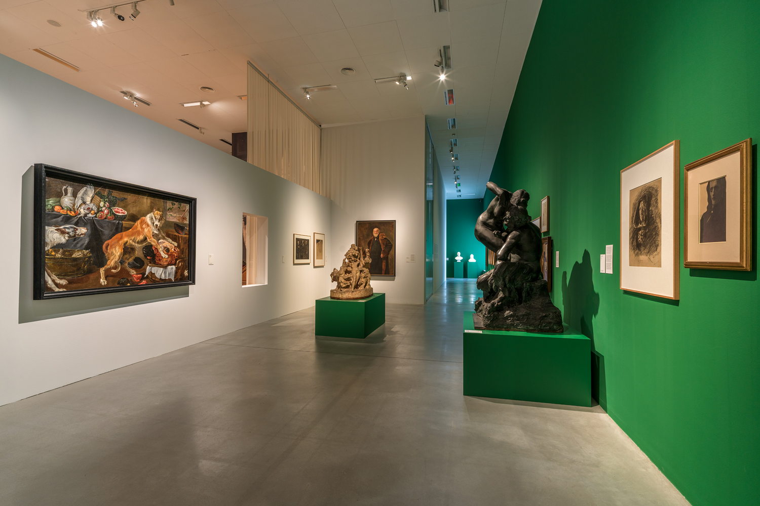 Vue d'exposition 'L’art qui (é)meut', 2025, M Leuven. Photo : Dominique Provost pour M Leuven