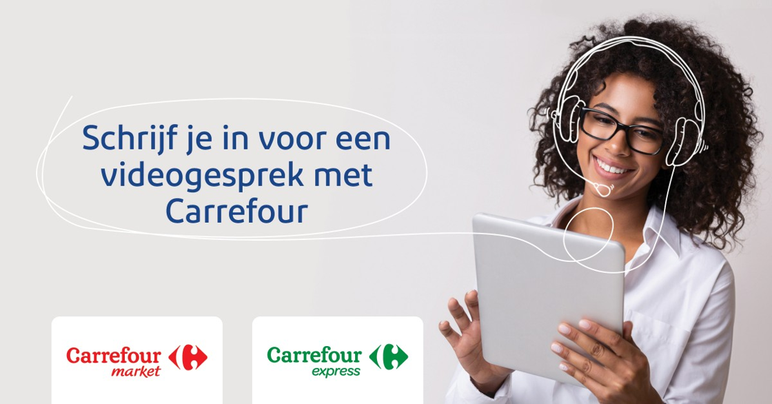 Nieuw: Carrefour rekruteert franchisepartners via videochat