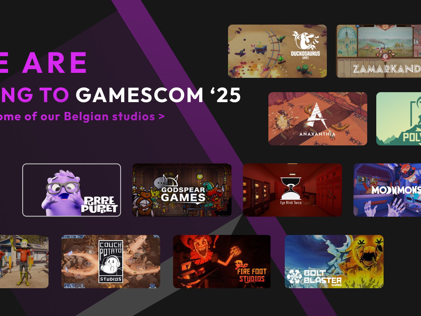 These Belgian Games Are Going to Gamescom 2025 - Hands-on Demo & Interview Opportunities Inside!