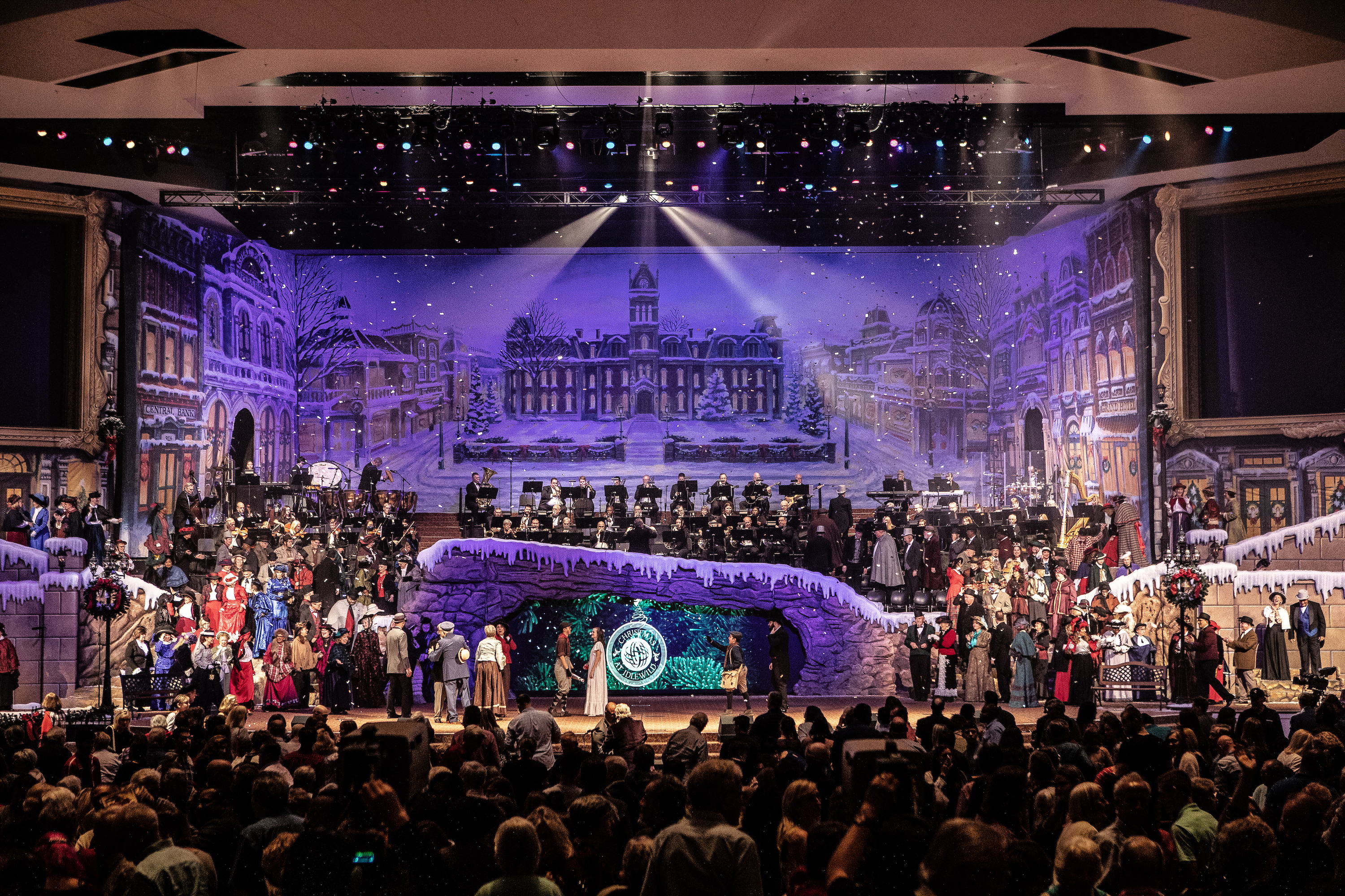 Idlewild's Christmas services are among its more elaborate productions, with all 36 channels of its Sennheiser D6000 wireless in play (Photo credit: Scott DeVore)