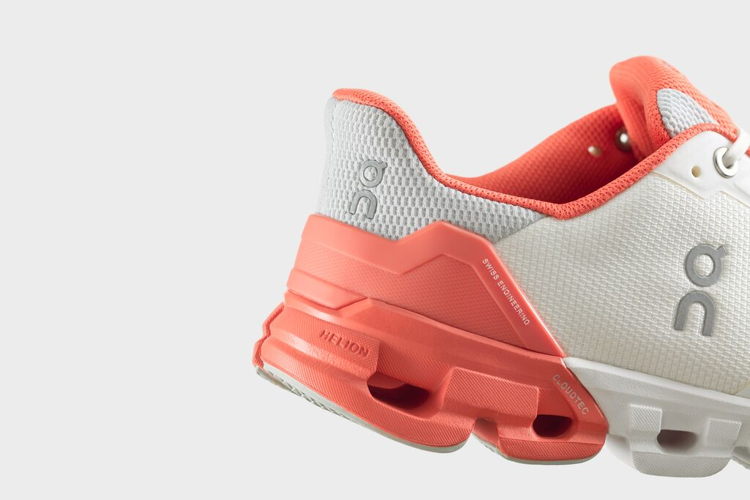 Cloudflyer in White|Coral (Women)