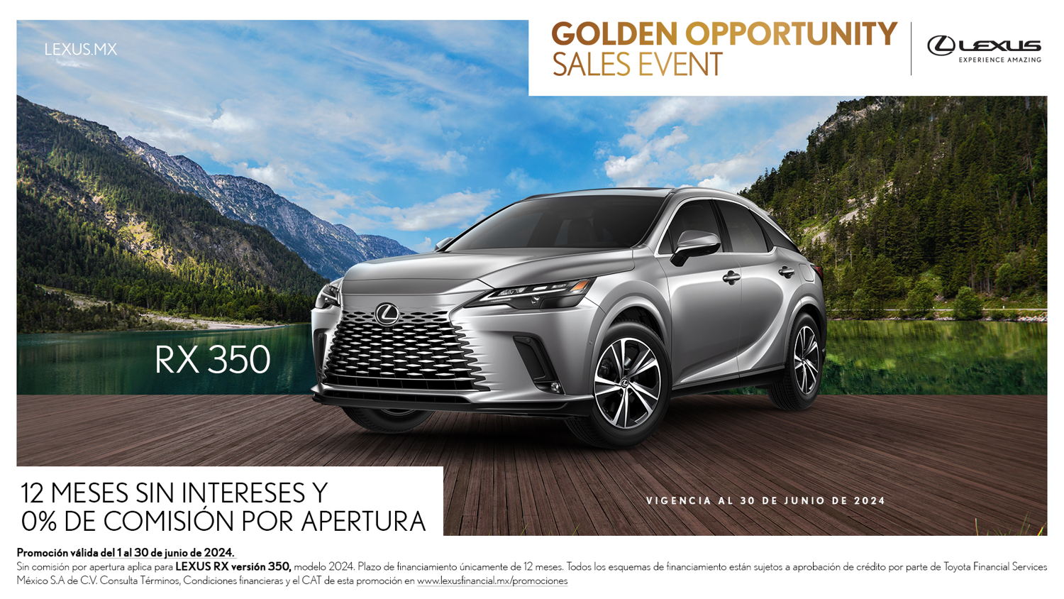 Lexus Golden Opportunity | RX 350