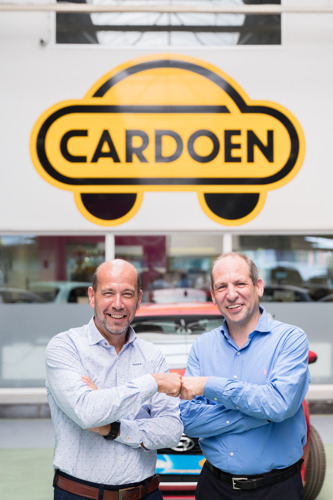 Cardoen start met online autoverkoop, inclusief 100% retourrecht en thuislevering!
