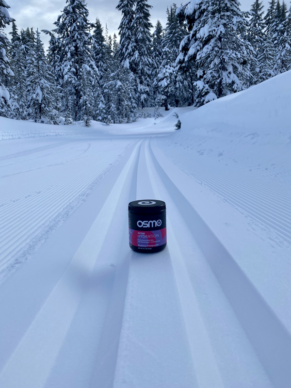 Staying Hydrated with OSMO in the Snow
