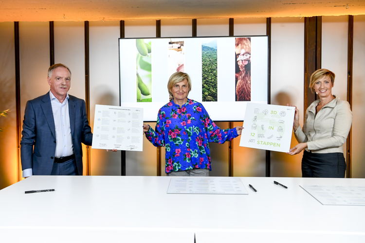 Dirk Van Thielen - Vice-ministre-présidente et Ministre de l’Agriculture et l’Alimentation flamande Hilde Crevits - Katrien D'hooghe