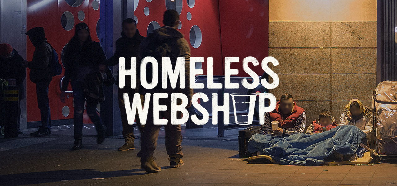 Homeless webshop