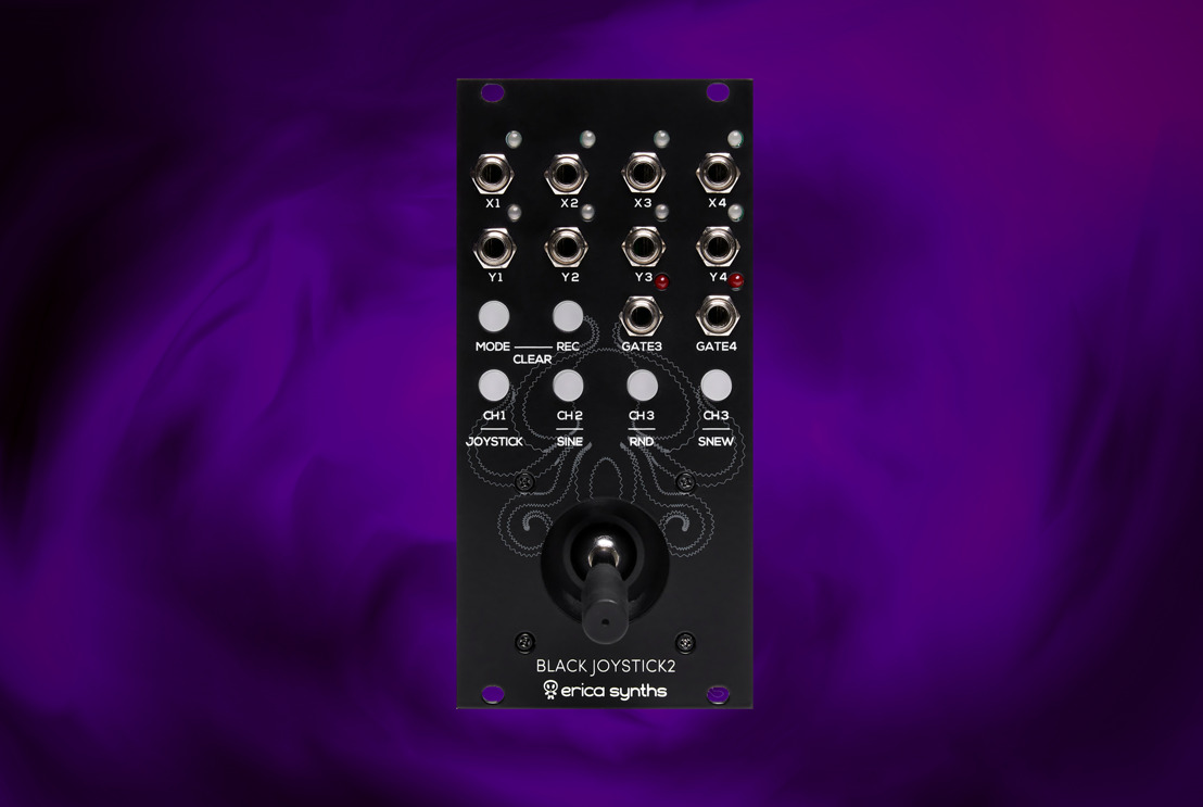 Sound in Motion: Erica Synths Unveils Black Joystick2