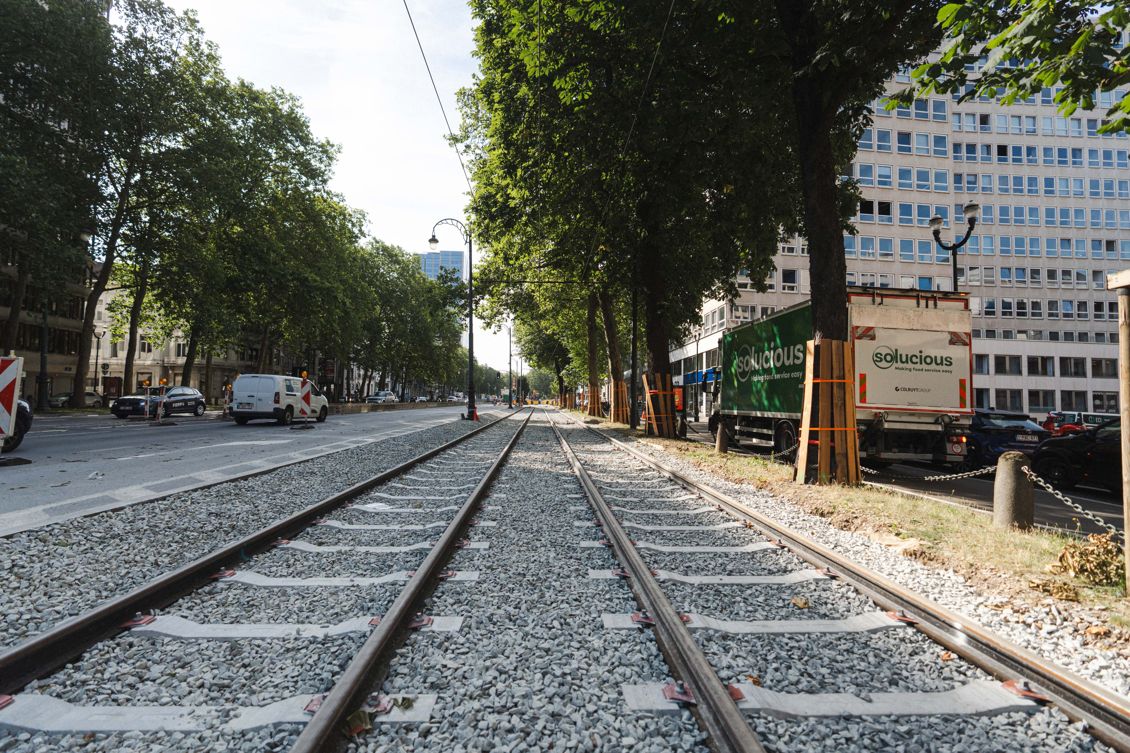 Cinq lignes de tram retrouvent leur itinéraire habituel