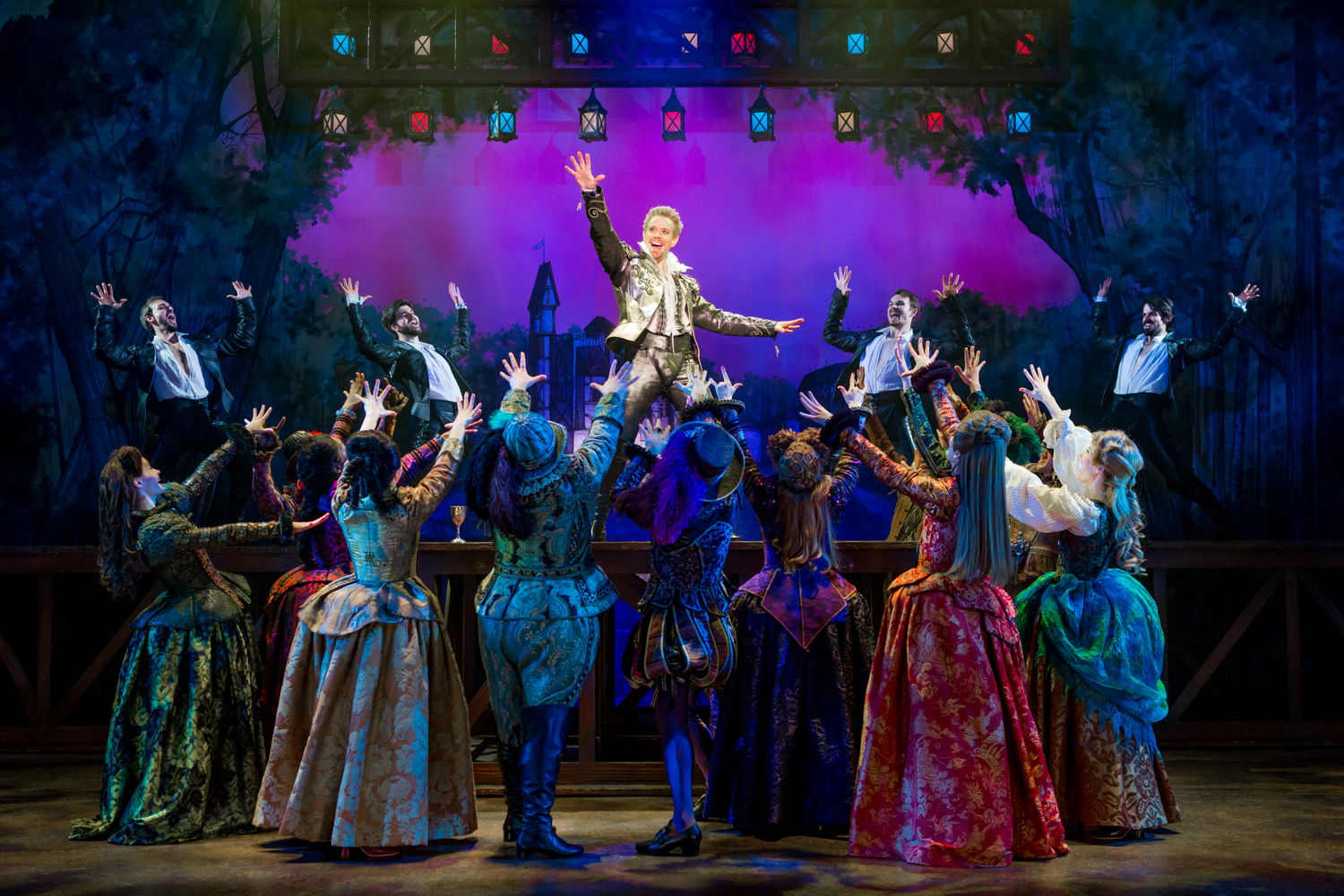 Cast of the Something Rotten! National Tour. © Jeremy Daniel