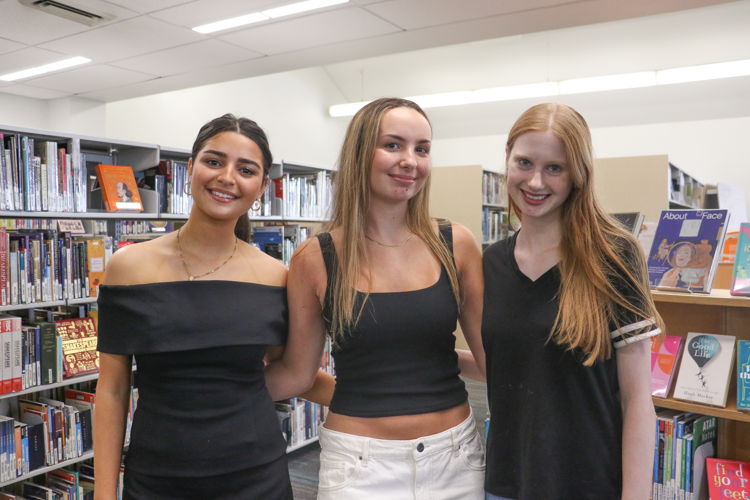 All Rounders (L-R Tahlia Moses, Zara Buchanan, Lucy Proszenko)