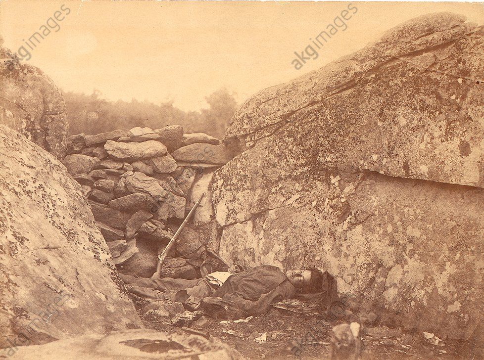 Battle of Gettysburg, 1863 / AKG1938431