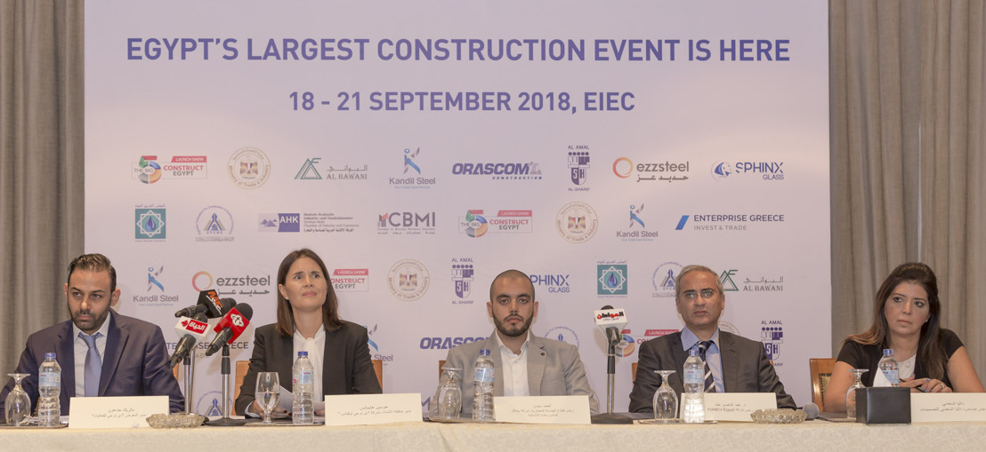 THE BIG 5 CONSTRUCT EGYPT SET TO LAUNCH IN CAIRO WITH THE SUPPORT OF THE MINISTRY OF TRADE AND INDUSTRY