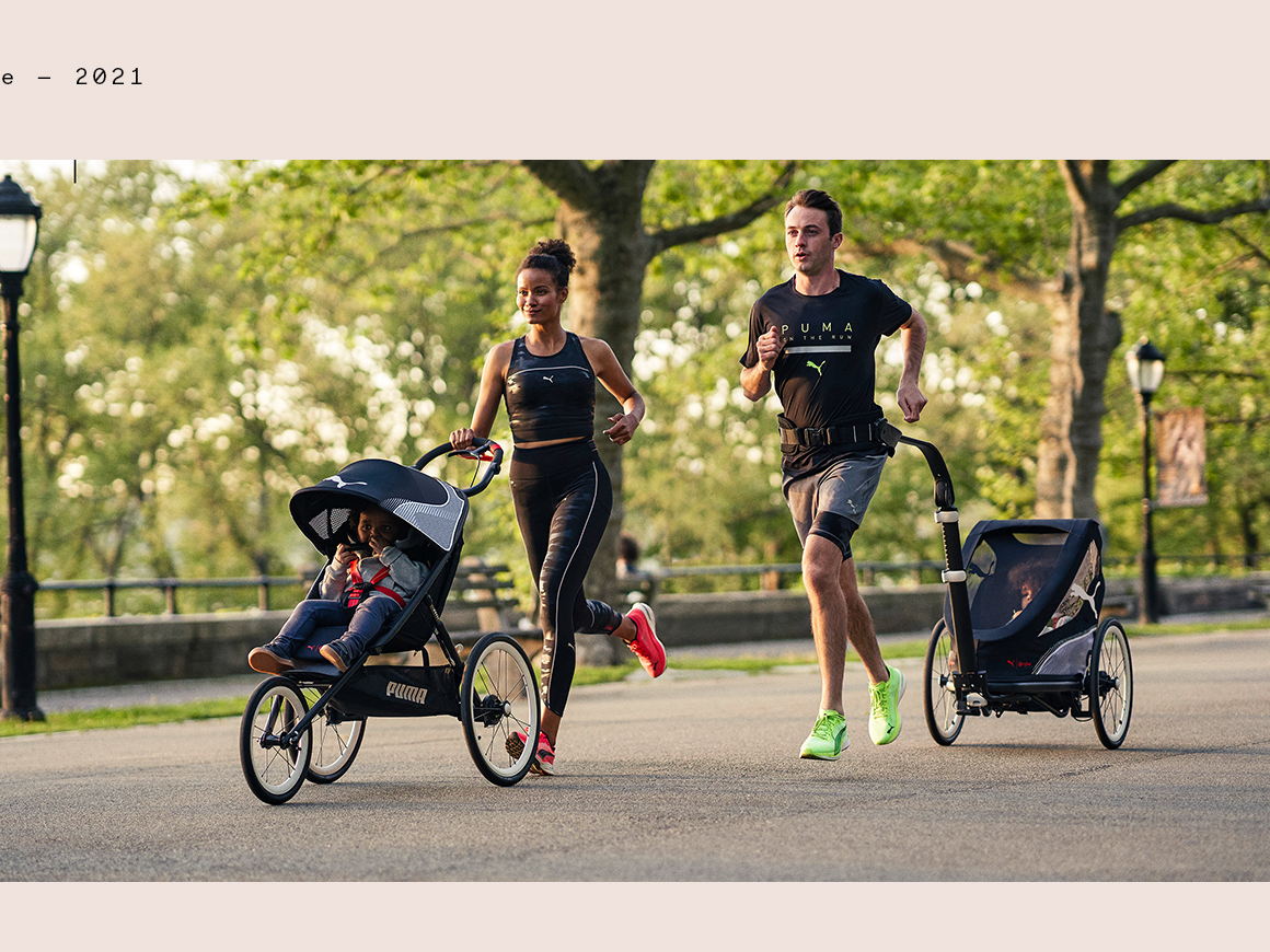 Sporten met de kids: CYBEX en PUMA lanceren atletische buggy’s voor actieve ouders
