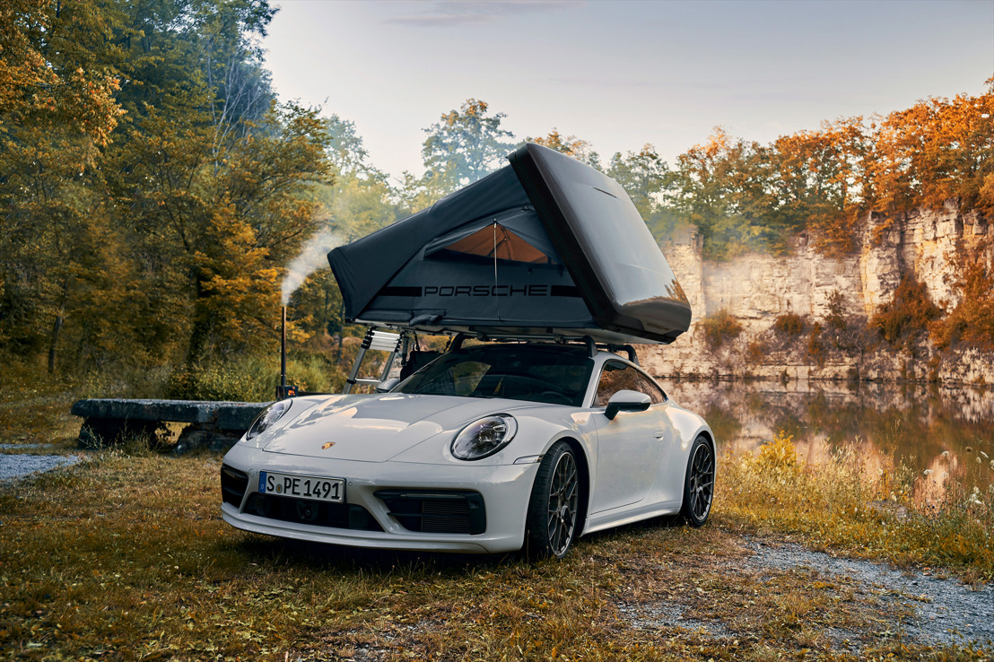 The new Porsche roof tent: a room with a view