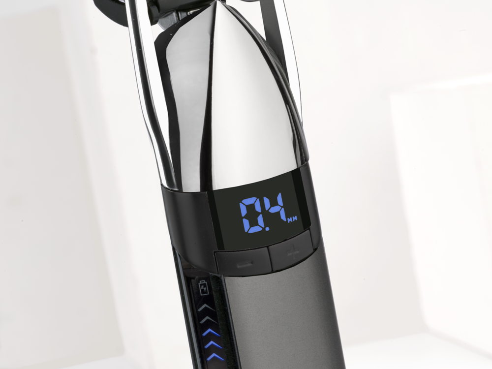 Super-X Metal Stubble Silver - S996E