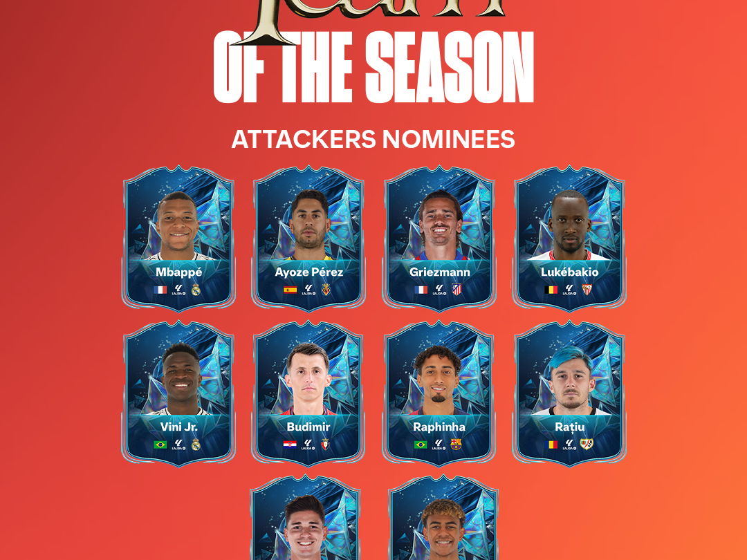 Votez pour l’Équipe de la Saison LA LIGA FC 25