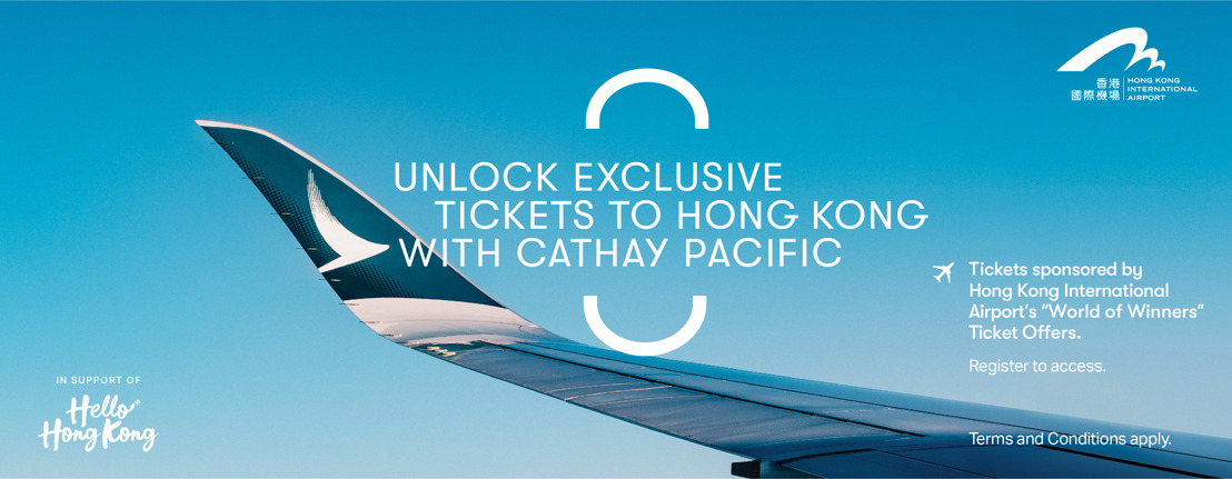 Discounted Cathay Pacific air tickets on offer in New Zealand in support of “Hello Hong Kong”