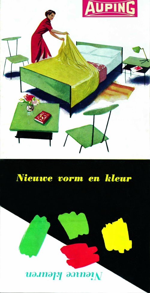 1955 - tafeltjes en stoeltjes / tables et chaises