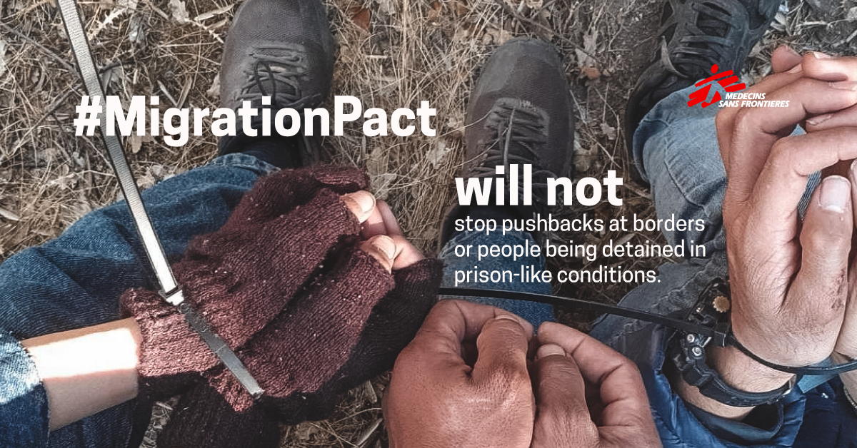 Migration Pact 2023. Copyright MSF