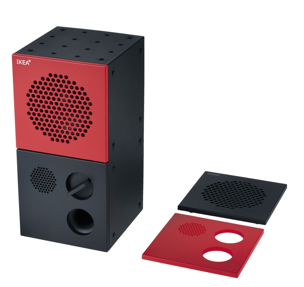 IKEA_FREKVENS_PE770804_speaker 10×20 black:red_€69,99