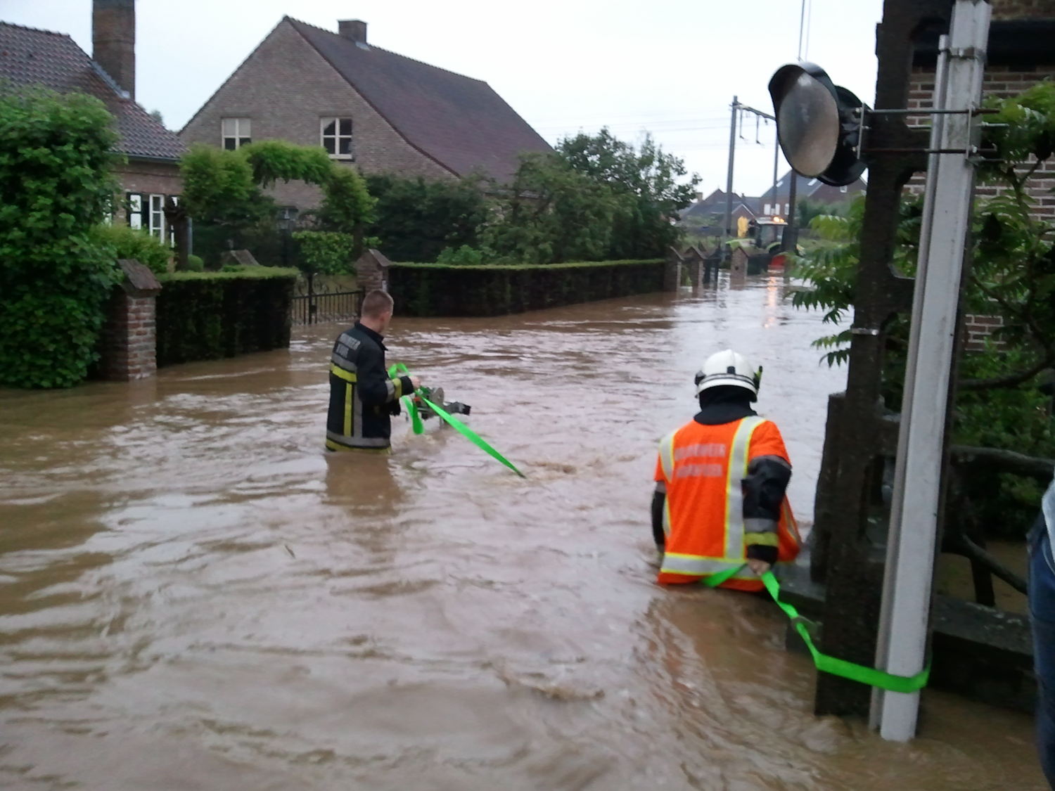 wateroverlast in Geraardsbergen