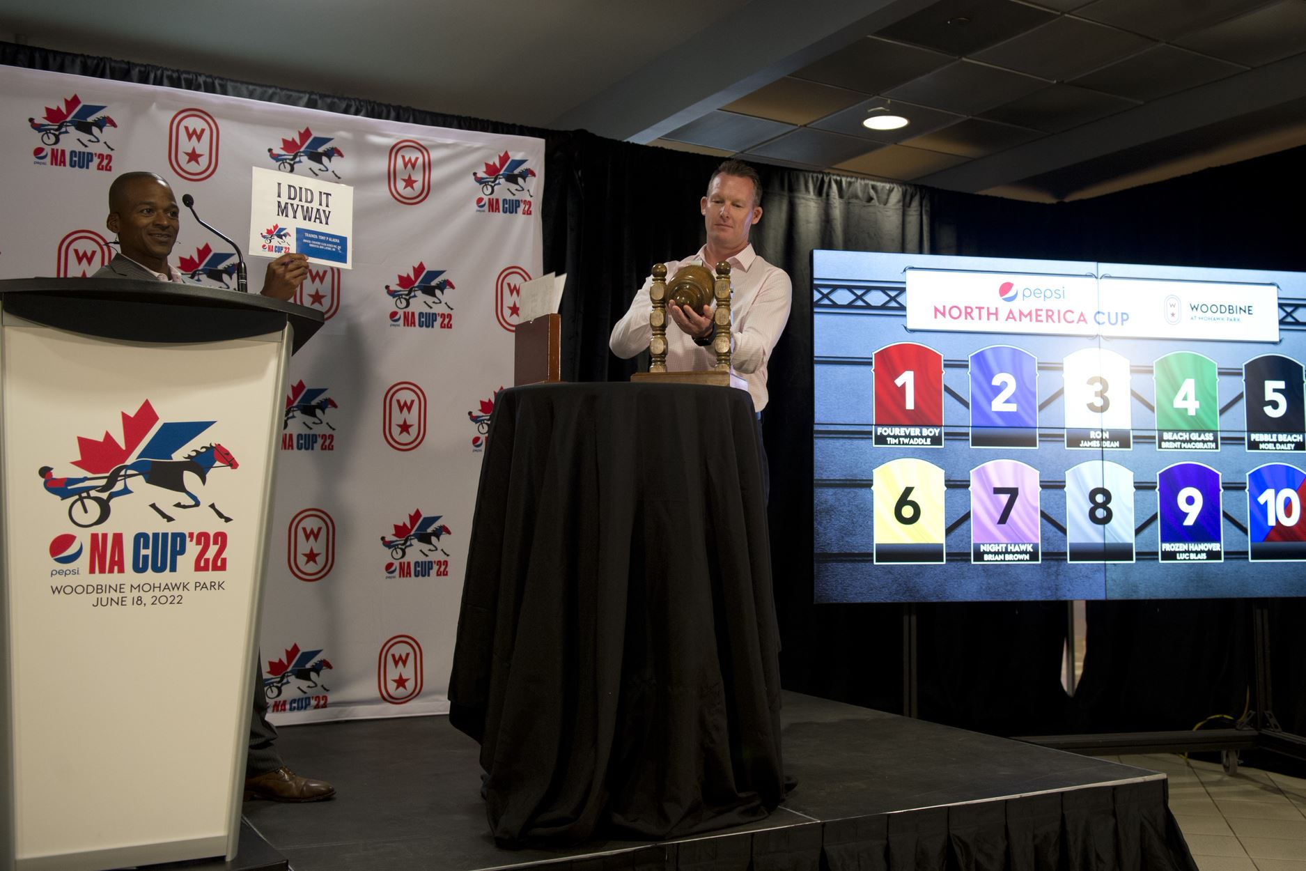 Post Position draw for Pepsi North America Cup set for Tuesday