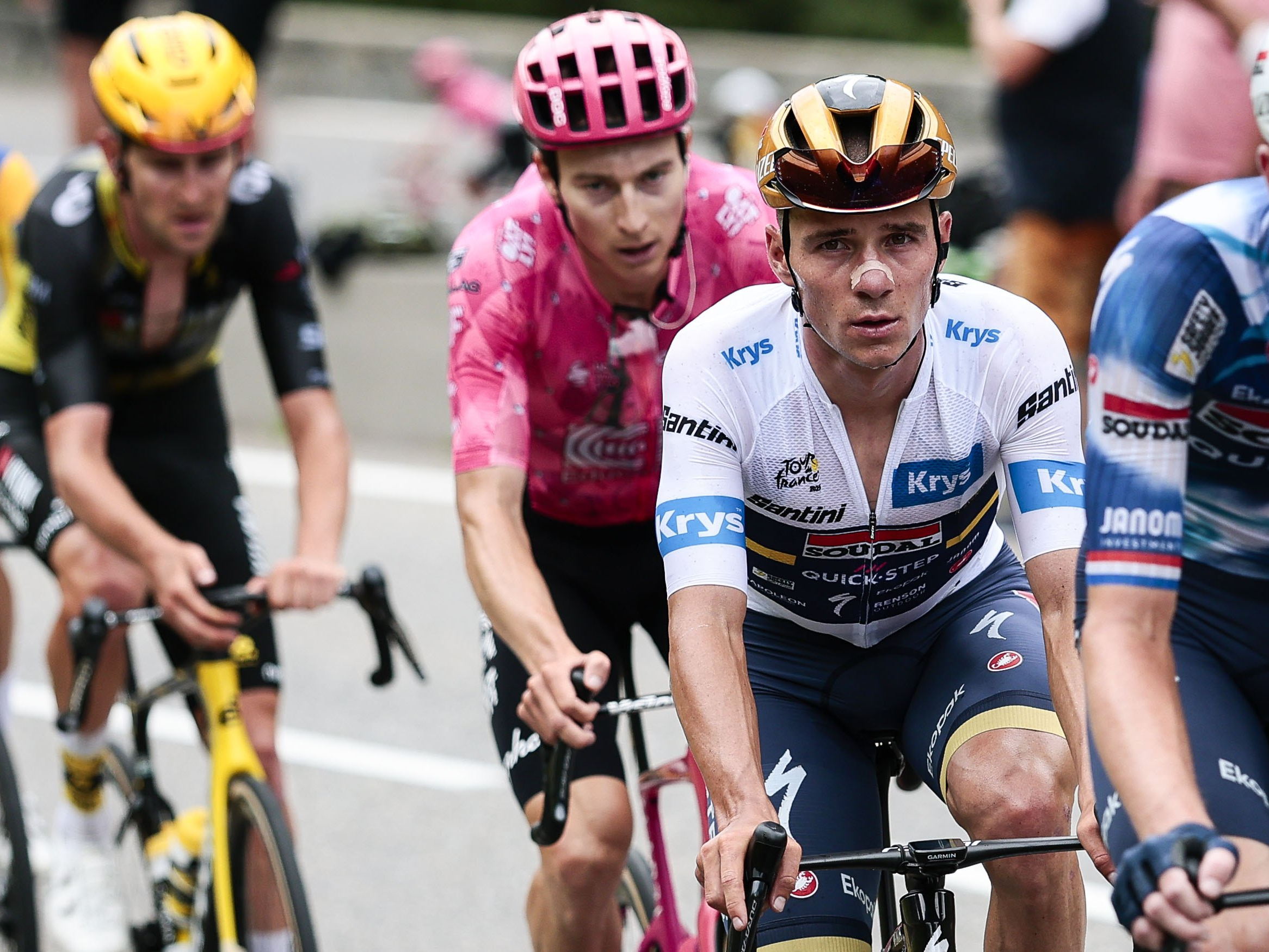Distressed Remco Evenepoel withdraws early from Tour de France