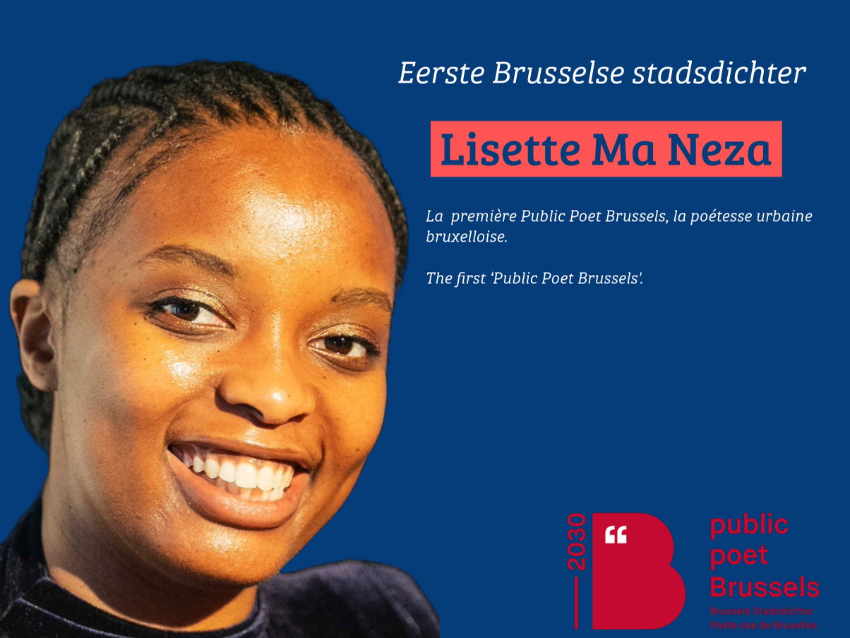 La poètesse urbaine de Bruxelles a été désignée : nous vous présentons Lisette Ma Neza 