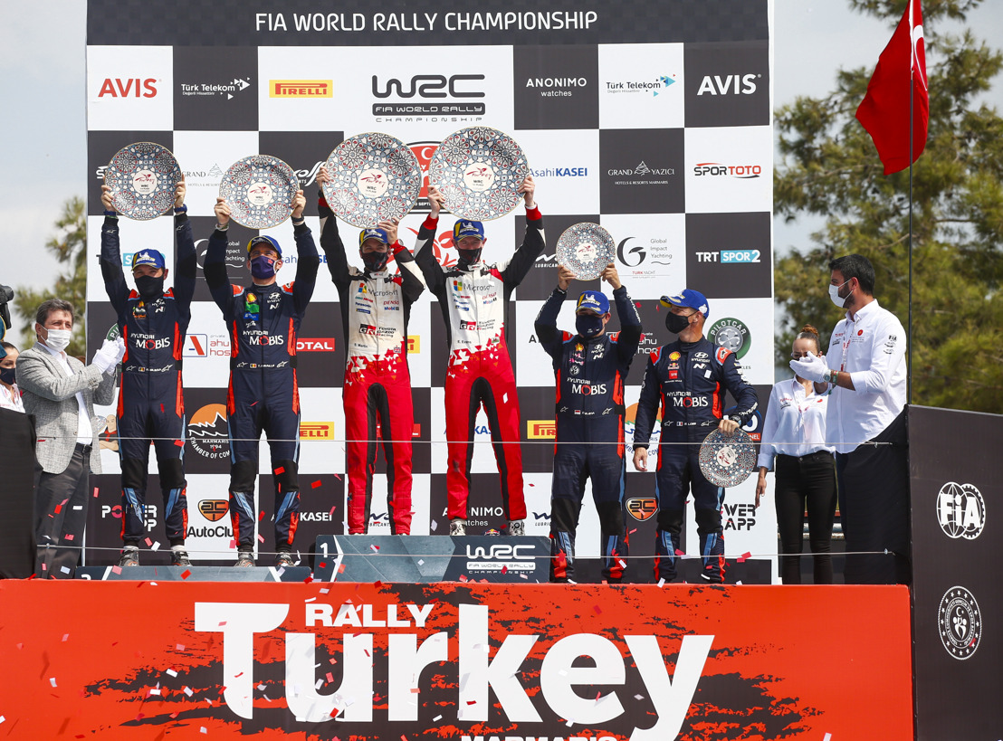 WRC Rally Turkey - Evans claims victory for TOYOTA GAZOO Racing on a turbulent final day