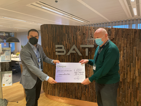 Le producteur de tabac BAT fait un don de 8 316 euros aux banques alimentaires