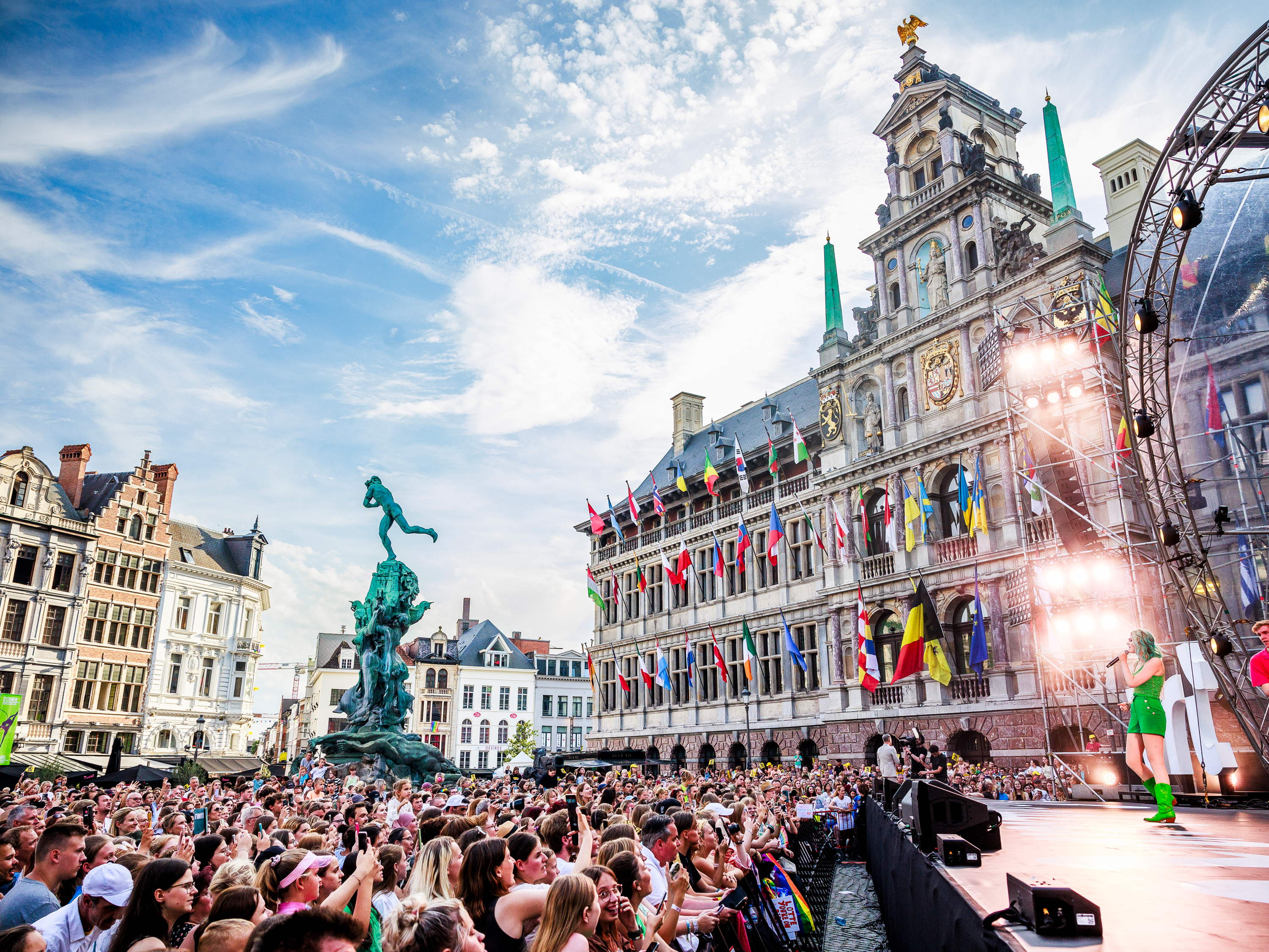 Vlaanderen Feest! op vrijdag 11 juli: gratis optredens op Grote Markt