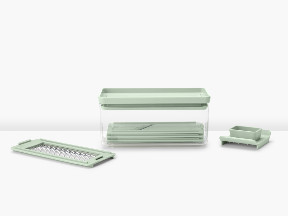 Tasty+ Slicer and Grater Set - Jade Green - 8710755145469 Brabantia_6_NR-41084