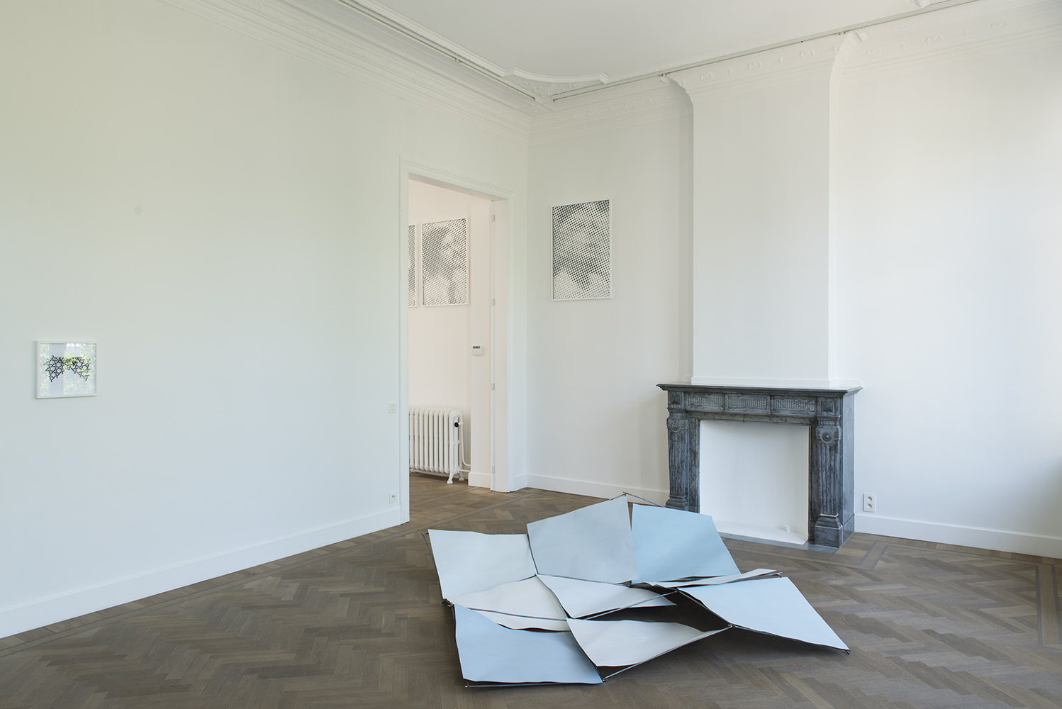 Installatiezicht van de tentoonstelling