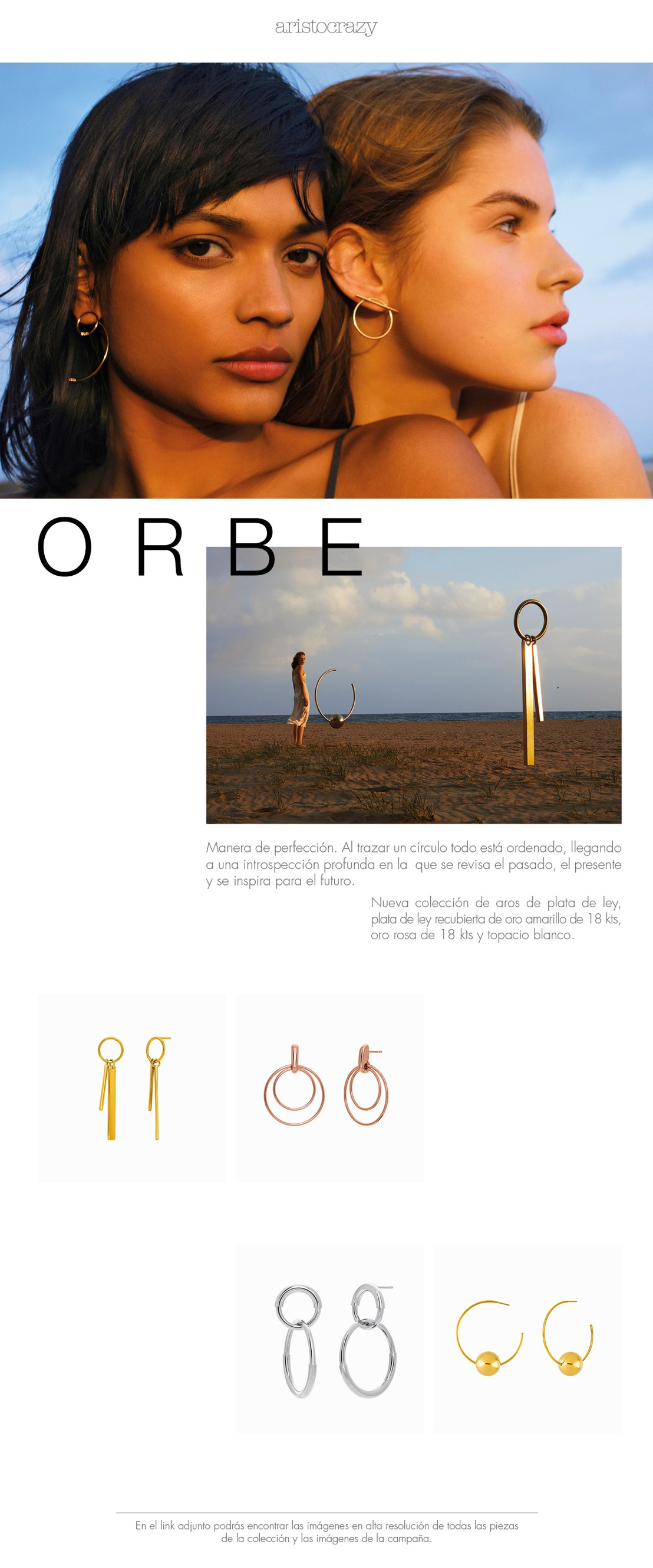 ORBE, la nueva colección de Aristocrazy