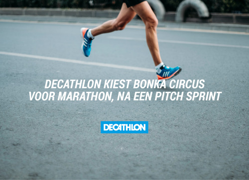 Decathlon & Bonka Circus bewegen voortaan samen