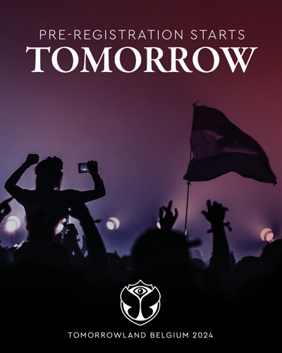 Pre-Registration for Tomorrowland Belgium 2024 opens tomorrow