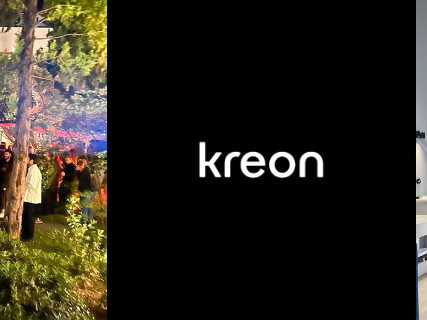 Le sur mesure s’incarne dans XO, une installation unique de luminaires kreon présentée lors du Fuorisalone