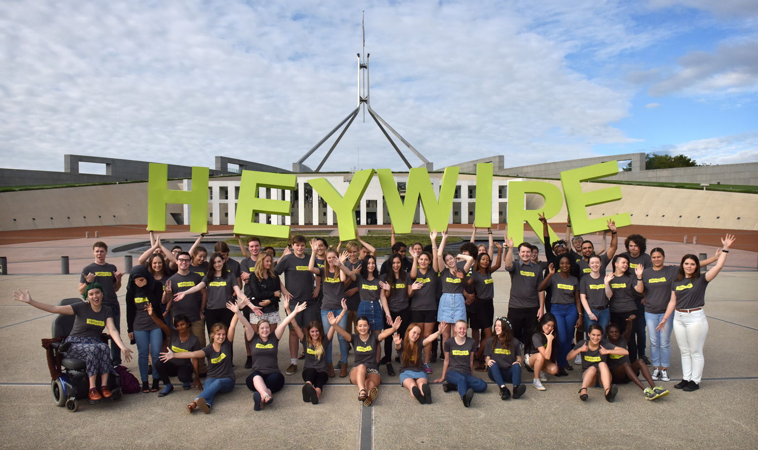 HEYWIRE Youth Summit members