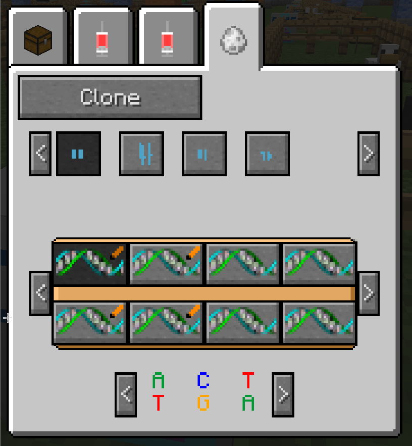 The DNA lab in Mendelcraft