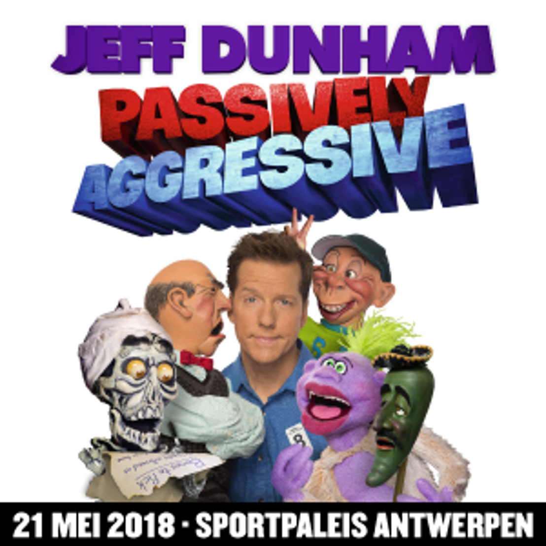Jeff Dunham komt na 4 jaar terug naar België
