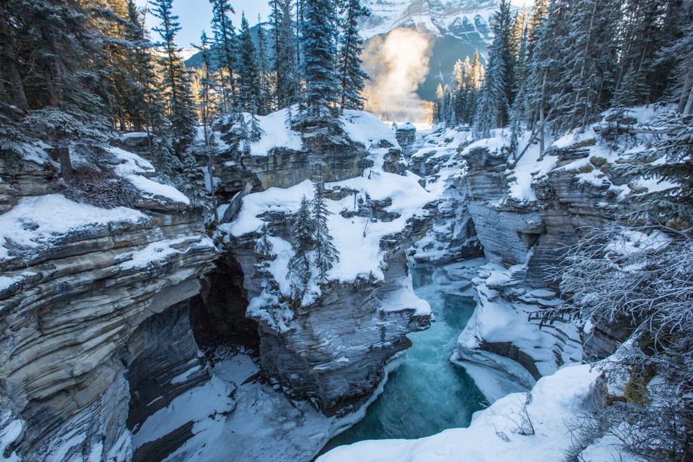 Athabasca Falls in Jasper National Park | Credit: Parks Canada - Adam Greenberg