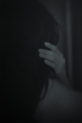 Dirk Braeckman — Courtesy Zeno X Gallery, Antwerp, Thomas Fischer Gallery, Berlin and Grimm Gallery, NYC — F.T.-V.F.-18 2018 57 x 38 cm Gelatin silver print mounted on aluminum