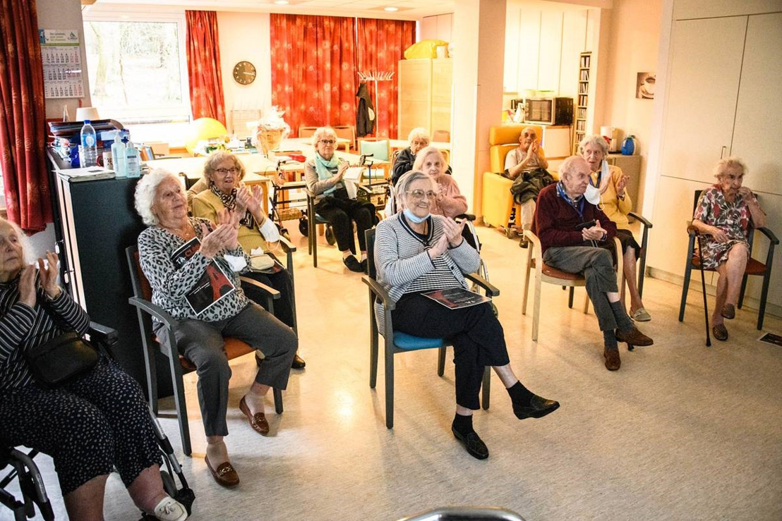 The elderly in residential care centres get to enjoy livestreams of cultural events
