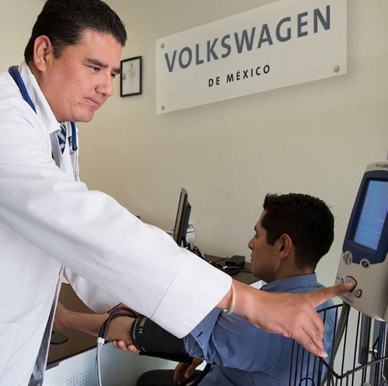 En 2017, Volkswagen de México llevo a cabo más de 4,500 chequeos médicos programados al personal de las plantas de Puebla y Guanajuato.